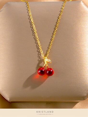 18K Gold Plated Cute Animal Whale Necklace with Blue Zirconia Ocean Necklace 16"+2" Chain Gift for Women Choker in Kuwait
