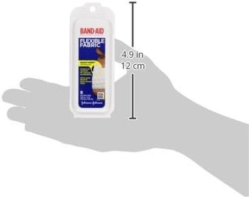 Band-Aid Brand Adhesive Bandages Flexible Fabric, Extra Large, 10 Count (Pack of 2) in Saudi Arabia