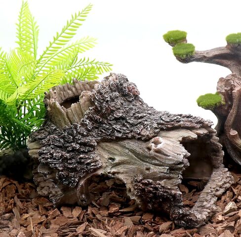 Turtle Basking Platform Shale Scape Step Ledge, Reptile Ladder Resting Terrace Aquarium Decor, Great for Reptiles, Amphibians, Frogs, Small Turtle in Saudi Arabia