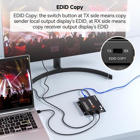 J-Tech Digital 4x1 HDMI Multi-viewer & Seamless Switcher 4K 60Hz | 4 in 1 Out w/ 8 Display Modes, Audio Extract, Aspect Ratio Change, OSD, PiP, PBP, Quad Viewing [JTECH-MV41A] in Kuwait