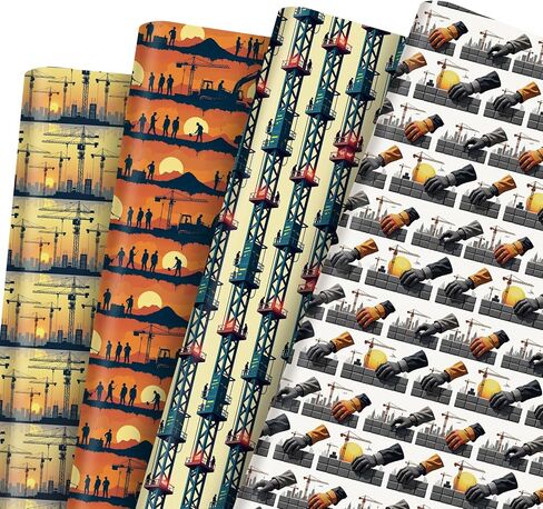 Programmer Wrapping Paper 12 Sheets Coding Themed Gift Wrap,Keyboard,Computer,Code Designs,Programmer Themed Packing Paper for Developers,Tech Enthusiasts,Developers,20"×28" in Kuwait