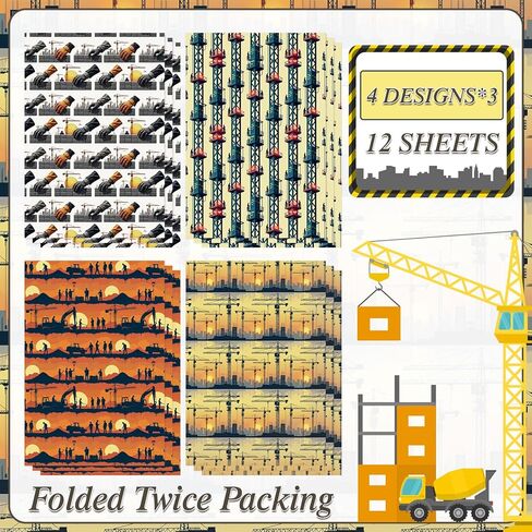 Programmer Wrapping Paper 12 Sheets Coding Themed Gift Wrap,Keyboard,Computer,Code Designs,Programmer Themed Packing Paper for Developers,Tech Enthusiasts,Developers,20"×28" in Kuwait