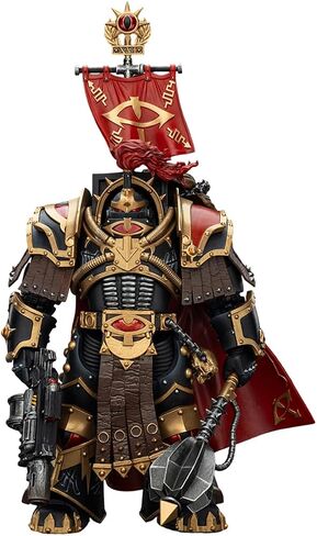 Joytoy Action Figure 1/18 Warhammer The Horus Heresy Sons of Horus Mkvi Tactical Squad Legionary with Legion Vexilla Collection Model Gifts (JT9480) in Kuwait