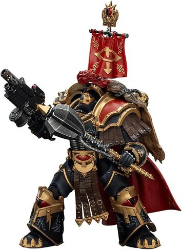 Joytoy Action Figure 1/18 Warhammer The Horus Heresy Sons of Horus Mkvi Tactical Squad Legionary with Legion Vexilla Collection Model Gifts (JT9480) in Kuwait