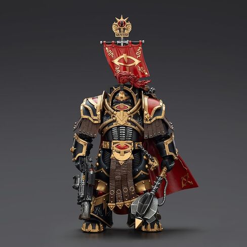 Joytoy Action Figure 1/18 Warhammer The Horus Heresy Sons of Horus Mkvi Tactical Squad Legionary with Legion Vexilla Collection Model Gifts (JT9480) in Kuwait