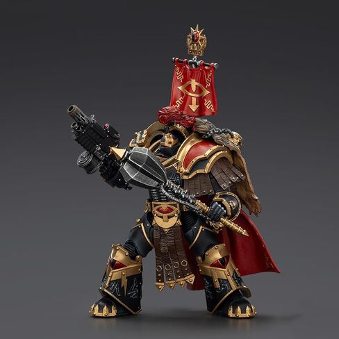 Joytoy Action Figure 1/18 Warhammer The Horus Heresy Sons of Horus Mkvi Tactical Squad Legionary with Legion Vexilla Collection Model Gifts (JT9480) in Kuwait
