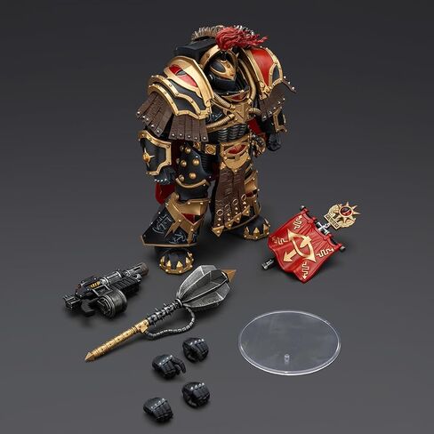 Joytoy Action Figure 1/18 Warhammer The Horus Heresy Sons of Horus Mkvi Tactical Squad Legionary with Legion Vexilla Collection Model Gifts (JT9480) in Kuwait