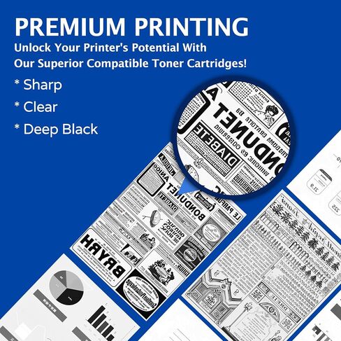 TN830XL TN830 for Brother TN830 TN-830XL Toner Cartridge for use with HL-L2460DW MFC-L2820DW DCP-L2640DW HL-L2480DW HL-L2400D HL-L2405W Printers (2-Pack, Black) in Saudi Arabia