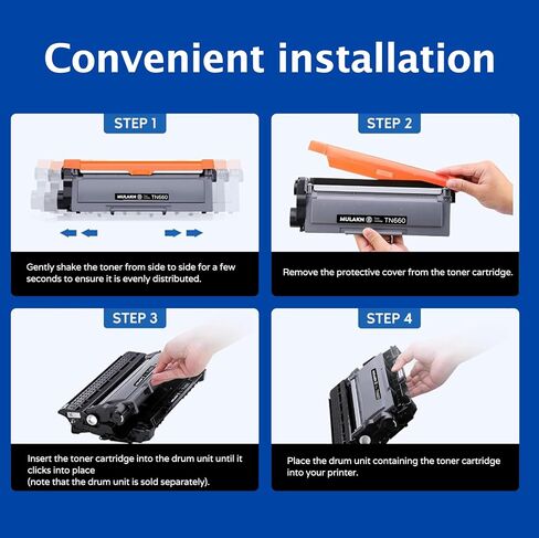 TN830XL TN830 for Brother TN830 TN-830XL Toner Cartridge for use with HL-L2460DW MFC-L2820DW DCP-L2640DW HL-L2480DW HL-L2400D HL-L2405W Printers (2-Pack, Black) in Saudi Arabia