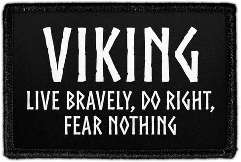 Viking to Do List - Buy an Axe, Name It Kindness, Kill People with Kindness | Hook and Loop Attach for Hats, Jeans, Vest, Coat | 2x3 in | by Pull Patch in Saudi Arabia