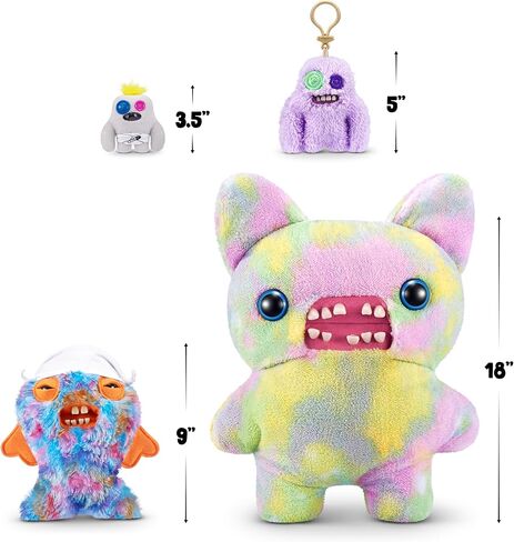 Vacay Vibes by Zuru ، وحش قبيح مضحك ، أفخم ، قابلة للتحصيل ، لعبة (أرنب مسعور - أحمر) in Kuwait