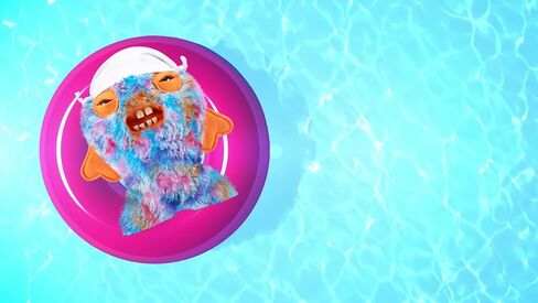 Vacay Vibes by Zuru ، وحش قبيح مضحك ، أفخم ، قابلة للتحصيل ، لعبة (أرنب مسعور - أحمر) in Kuwait