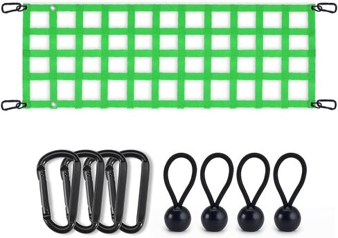 Tailgate Net for Pickup Truck Bed, Heavy Duty Tailgate Mesh Cargo Netting Cargo Net with Hooks for Chevrolet, Ford, Toyota, Dodge RAM, Jeep in Kuwait