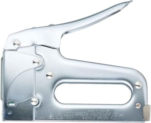 Arrow T50 Heavy Duty Staple Gun for Upholstery, Wood, Crafts, DIY and Professional Uses, Manual Stapler Uses 1/4", 5/16", 3/8", 1/2", or 9/16" Staples in Saudi Arabia