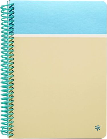 Erin Condren 7x9 Monochrome Spiral Notebook, Lined Layout with 80 Lb. Paper, Fuchsia Monochrome Classic Cover, Lined Notebook, Colored Coil in Saudi Arabia