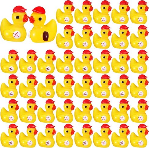 Suzile 50 PCS Mini Resin Bee Ducks Tiny Resin Animals Figs Small Little Bee Ducks Miniature Gift Decor in Saudi Arabia