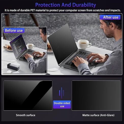 19.5 "كمبيوتر شاشة الخصوصية لنسبة عرض إلى ارتفاع 16: 9 ، ومكافحة القابلة للإزالة/الجوانب المضادة للشفقة/مضادة للوجود ، وكتلة الضوء الأزرق ، وحماية الأشعة فوق البنفسجية ، وتقليل الإجهاد ، ومكافحة الصدفة ، وتناسب 19.5 بوصة 16: 9 in Kuwait