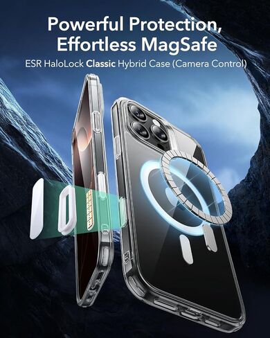 ESR for iPhone 17 Pro Max Case ، التحكم في الكاميرا ، متوافق مع Magsafe ، حماية من الدرجة العسكرية المقاومة للصدمات ، حالة الهاتف المغناطيسي لـ iPhone 17 Pro Max ، Classic Hybrid Case ، Frosted Pink in Kuwait