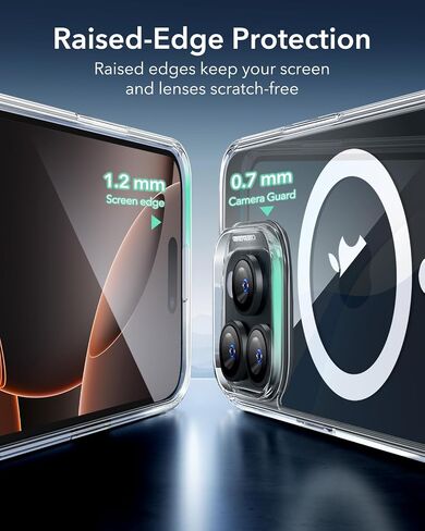 ESR for iPhone 17 Pro Max Case ، التحكم في الكاميرا ، متوافق مع Magsafe ، حماية من الدرجة العسكرية المقاومة للصدمات ، حالة الهاتف المغناطيسي لـ iPhone 17 Pro Max ، Classic Hybrid Case ، Frosted Pink in Kuwait