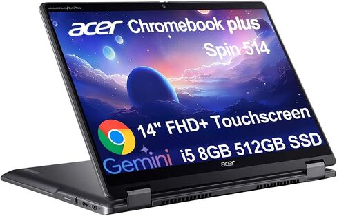 Acer Chromebook 315 LAPTOP (15.6 "FHD ، Intel Celeron N4500 ، RAM 4GB ، تخزين 128 جيجابايت (بطاقة 64 جيجابايت EMMC + 64GB SD) المنزل والطالب ، عمر البطارية الطويل ، KB Numeric ، Wi-Fi ، WebCam ، IST Hub ، OS Chrome ، Silver OS ، Silver in Kuwait
