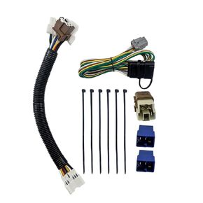 56327 Trailer Wiring Harness, 4-Pin Vehicle-Side Trailer Wiring Kit for 2015-2024 F-ord Transit 150, 250, 350, HD, 4 Flat T-Connector for Transit Cargo Van, Passenger Wagon in Kuwait