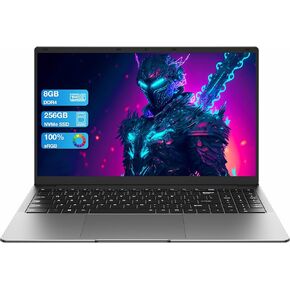 AE86 15.6 "جهاز كمبيوتر محمول Windows 11 ، Intel Celeron N4000 ، ذاكرة الوصول العشوائي 12 جيجا بايت 256 جيجا بايت SSD ، شاشة 1080 بكسل كاملة ، واي فاي مزدوج النطاق ، Mini HDMI ، دفتر سيلف سليم خفيف الوزن للأعمال ، المدرسة ، المنزل in Kuwait