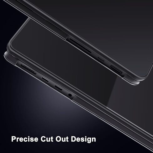 Moseso متوافق مع MacBook Pro 16 بوصة Case 2025 2024 2023 2022 2021 M4 M3 M1 M1 A3403 A3186 A2991 A2780 A2485 Pro Max Chip ، Ultra-Thin Natural Color Clate Hard Case ، Space Black Clear in Saudi Arabia