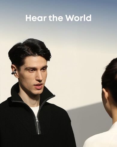 Soundcore AeroClip by Anker Open Ear Earbuds, Clip On Earbuds (Renewed) in Kuwait