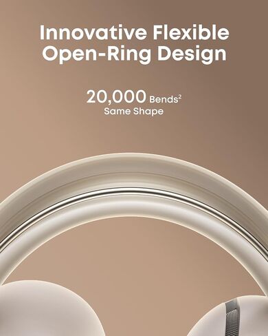 Soundcore Aeroclip بواسطة Anker ، وسماعات أذن مفتوحة ، وسماعات الرأس ، والراحة التكيفية ، والمكالمات الواضحة مع 4 ميكروفونات ، و AI ، وملاءمة مستقرة ، ومسافر 12 مم للباص القوي ، وتصميم عالي الدقة ، ومفتوح الحلقة (متجددة) in Kuwait