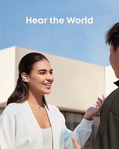 Soundcore Aeroclip بواسطة Anker ، وسماعات أذن مفتوحة ، وسماعات الرأس ، والراحة التكيفية ، والمكالمات الواضحة مع 4 ميكروفونات ، و AI ، وملاءمة مستقرة ، ومسافر 12 مم للباص القوي ، وتصميم عالي الدقة ، ومفتوح الحلقة (متجددة) in Kuwait