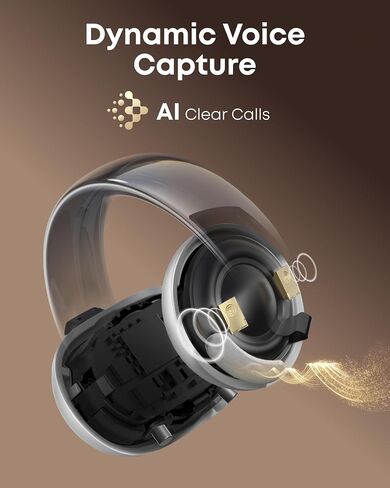 Soundcore Aeroclip بواسطة Anker ، وسماعات أذن مفتوحة ، وسماعات الرأس ، والراحة التكيفية ، والمكالمات الواضحة مع 4 ميكروفونات ، و AI ، وملاءمة مستقرة ، ومسافر 12 مم للباص القوي ، وتصميم عالي الدقة ، ومفتوح الحلقة (متجددة) in Kuwait