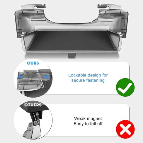 for Tesla Model Y Upgrade Behind Screen Storage Box Dashboard Hidden Organizer Tray Non-Slip Sunglass Card Holder for 2021-2023 Tesla Model 3 and 2021-2025 Model Y (Not fit 2025 Juniper) in Kuwait