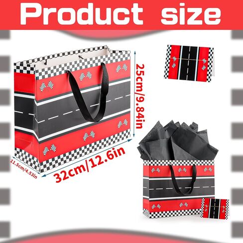 FUNCANDLE 13" Blue Dog Paw Print Gift Bags with Cards Tissue Paper, Blue White Dog Wrapping Paper Dog Themed Party Decoration for Girl Boy Kids Christmas Pet Birthday Gift Party Supplies in Kuwait