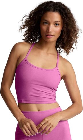 ما وراء دبابة Racerback Slim Racerback للسيدات ، وهي هيذر العميقة ، المتوسطة in Saudi Arabia