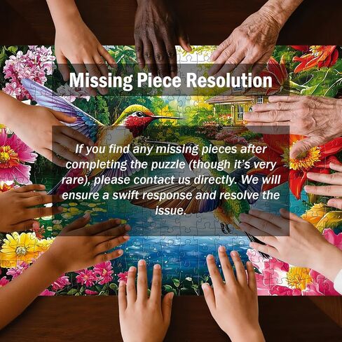 300 Piece Puzzles for Adults, Mystical Mushroom Fantasy Village Jigsaw Puzzle for Children Elderly, Large Piece Fun Fairy Puzzle for Kids Ages 8-10 10-12,Cool Puzzles,Family Game Great Gift 20.5*15in in Kuwait