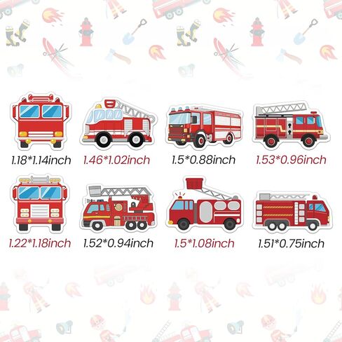 500 PCS Monster Truck Stickers Roll Truck Car Teachers Stickers Self Adhesive Waterproof for Birthday Party Decorations Supplies Favors School Funny Reward Scrapbook Envelope Seals DIY Craft Decals in Kuwait