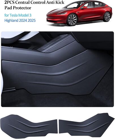 2025 8PCS Tesla Door Sill Protector for Model 3 2024 2025 Highland, Carbon Fiber Door Sill Scuff Plate Edge Guard, Front and Rear Door Entry Guard Scuff Plate Carpet Front Rear Sill in Kuwait