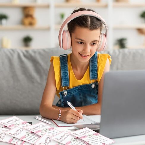 24 Sets Sunflower Gifts Bracelets Ballpoint Pens Bulk Sunflower Yellow Floral Theme Retractable Pens with Information Card Organza Bags for Women Men Office School Party Favors Supplies in Kuwait