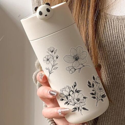 50pcs ملصقات صغيرة ديزي للبنات ، ملصقات فينيل الأزهار لزجاجات المياه مجلة كتب الكمبيوتر المحمول in Kuwait