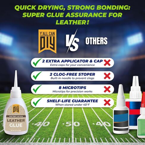 Y’allCanDiy Super Glue for Automotive 3 Pk x 0.7 Oz. (20g) – High-Strength Instant Bond for Car Parts, Metal, Plastic, Rubber, Glass & Trim Repairs – Precise, Easy to Apply in Kuwait