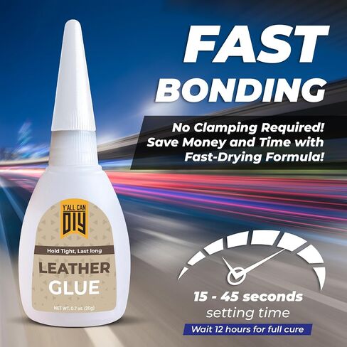 Y’allCanDiy Super Glue for Automotive 3 Pk x 0.7 Oz. (20g) – High-Strength Instant Bond for Car Parts, Metal, Plastic, Rubber, Glass & Trim Repairs – Precise, Easy to Apply in Kuwait