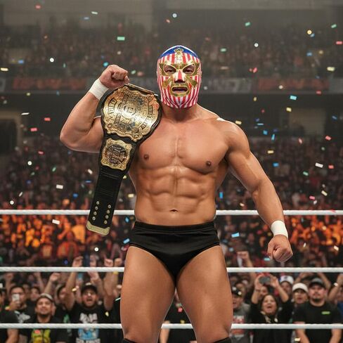 Mexican Wrestling Mask for Adult Men,Halloween Wrestler Costume Mask in Saudi Arabia