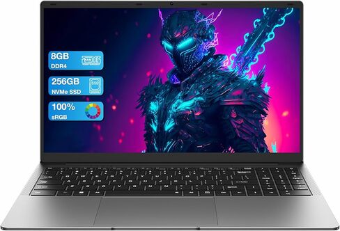 AE86 15.6 "جهاز كمبيوتر محمول Windows 11 ، Intel Celeron N4000 ، ذاكرة الوصول العشوائي 12 جيجا بايت 256 جيجا بايت SSD ، شاشة 1080 بكسل كاملة ، واي فاي مزدوج النطاق ، Mini HDMI ، دفتر سيلف سليم خفيف الوزن للأعمال ، المدرسة ، المنزل in Kuwait