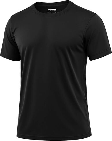 Men's Short Sleeve UPF 50+ Sun Rash Guard Swim Shirts Lightweight Moisture Wicking Athletic Summer Tops in Kuwait