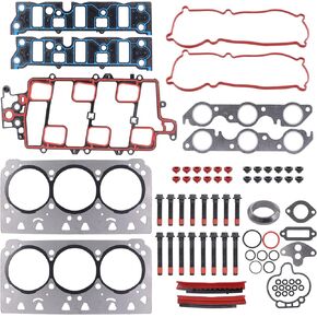 NewYall 3.8L Engine Cylinder Head Gasket and Bolts Set