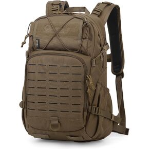 Mardingtop Tactical Military Backpack for Men,25L Molle Backpack, Cordura Backpack for Hiking,Camping