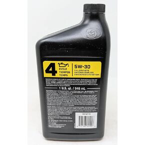 Champion 100162119 Full Synthetic Motor Oil 5W-30 Quart Bottle
