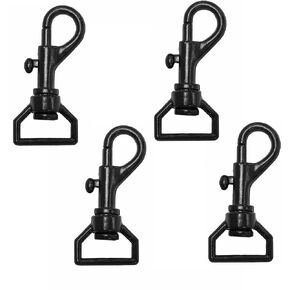 MidWest Homes for Pets Replacement Exercise Pen Swivel Snaps, Black, Pack of 4, SNAPB-4