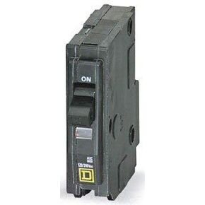 Square D QO110 Plug-On Circuit Breaker; 10 Amp, 1-Pole by Square D