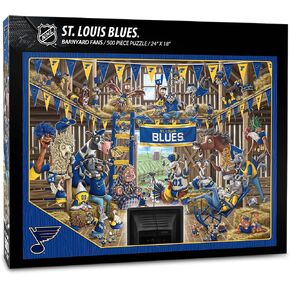 YouTheFan NHL Barnyard Fans 500pc Puzzle
